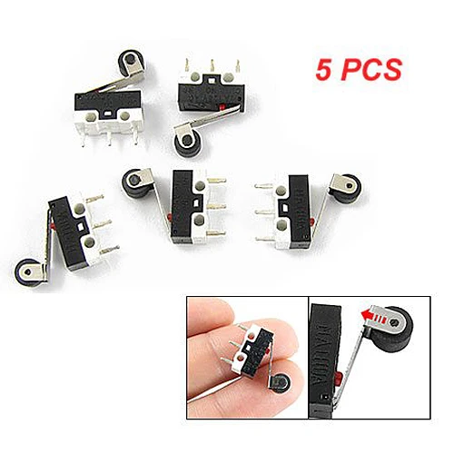 

THGS 3 Pin 1no 1nc Subminiature Micro Switch W Lever Roller