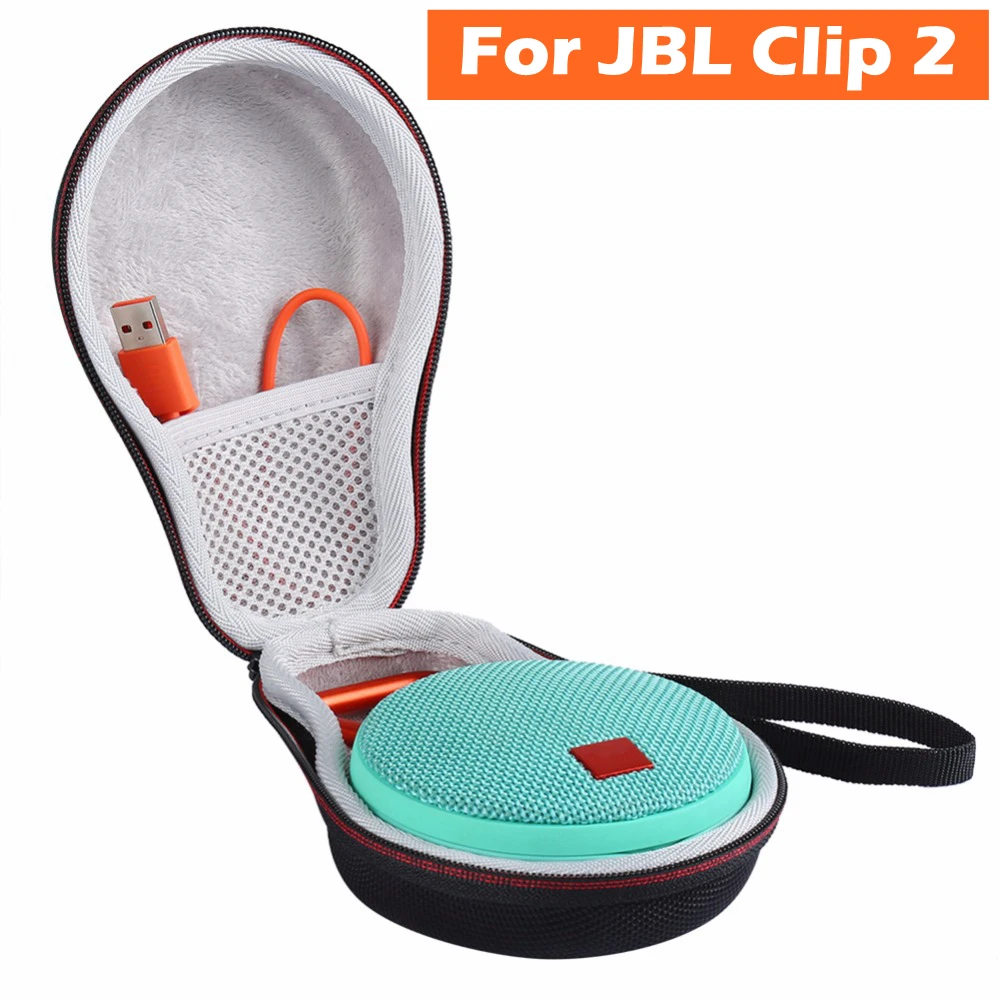 

Protective Case Cover Portable Storage Carrying Bag Pouch for JBL CLIP 2 Clip2 Bluetooth Speakers SoundBox Protector Box Case