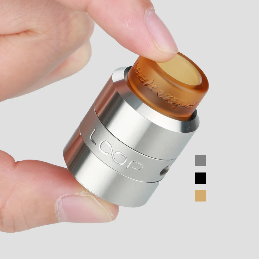 Geekvape Loop RDA Single/Dual Coil Building with 8 in 1 coil set free gift Loop RDA Atomizer Tank Electronic cigarette Vape Geekvape Loop RDA Single/Dual Coil Building with 8 in 1 coil set free gift Loop RDA Atomizer Tank Electronic cigarette Vape