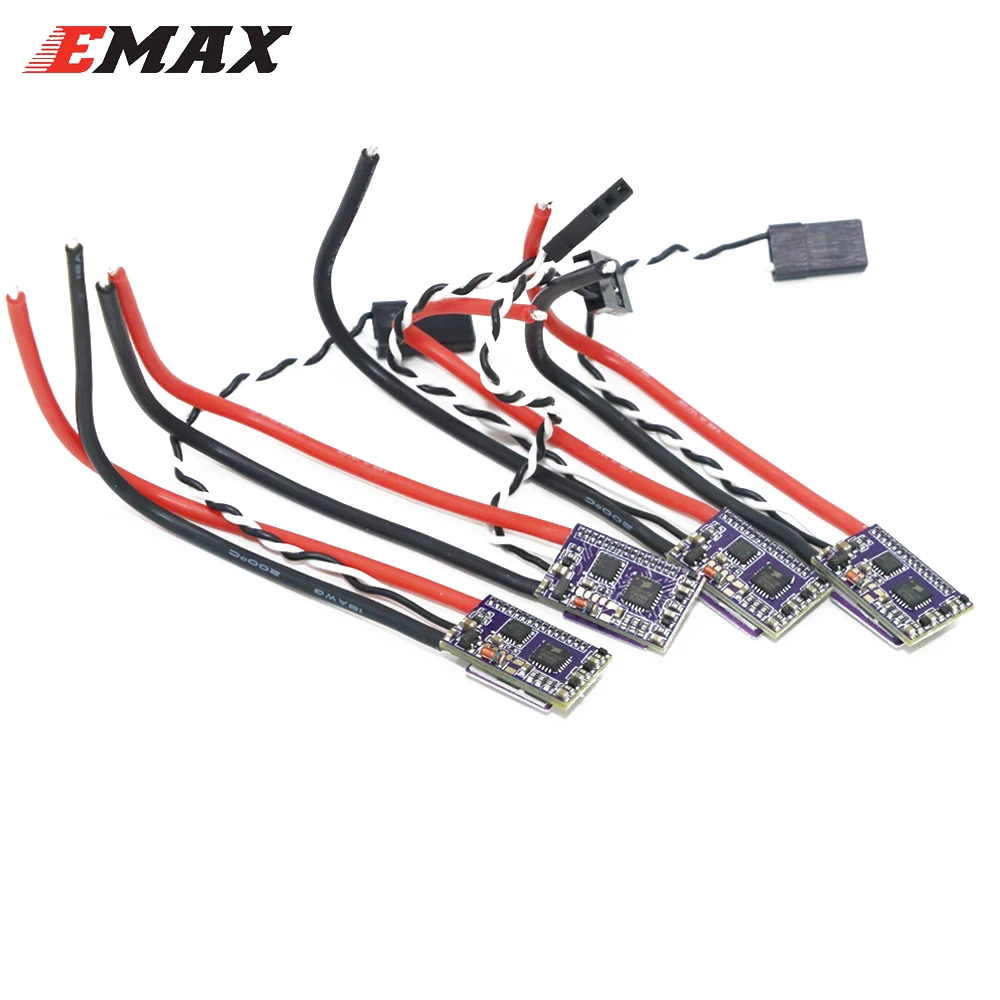 4 компл./лот EMAX пуля Скорость контроллер ESC 6A/12A/15A/20A/30A/35A Поддержка DSHOT для Мультикоптер Квадрокоптер с FPV