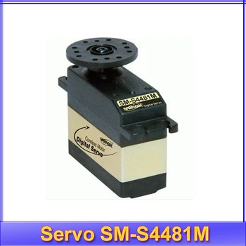 

63g / 15.2kg Torque coreless metal gears Ball Bearing Digital Servo SM-S4481M+Free shipping