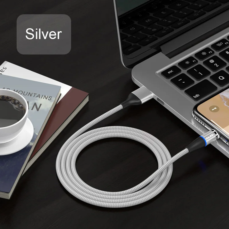 Магнитный кабель OLAF 3A Micro USB для быстрой зарядки и передачи данных для iPhone XS 8 7 Магнитный кабель для зарядки type-C для samsung S10 Xiaomi