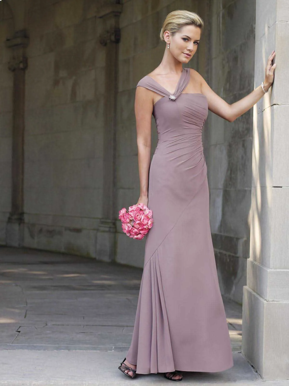 Brand New Arrival 2015 Elegant off Shoulder Straps Chiffon Long Bridesmaid plus size Dress Wedding Party free shipping | Свадьбы и