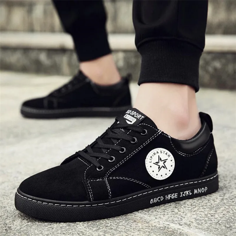

High quality spring and autumn new men's shoes men's casual shoes Sneakers shoes men's low to help suede movement shoes