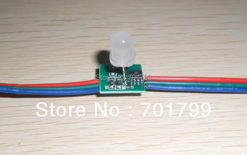 

DC12V WS 2811 pixel node,100node a string, non-waterproof,DC12V input;SIZE:13mm*13mm