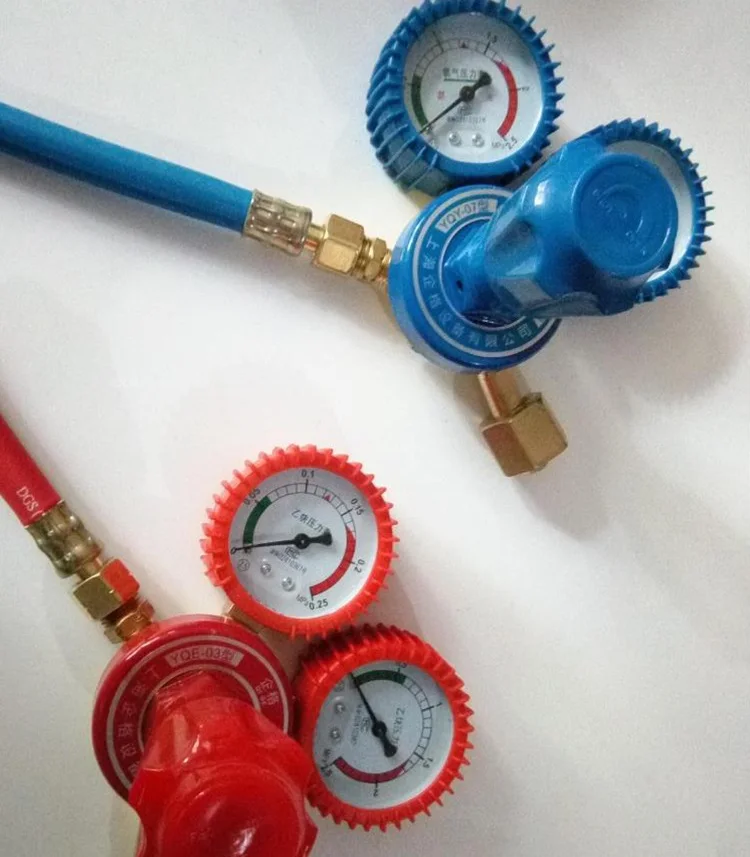 oxygen acetylene double color connection tube