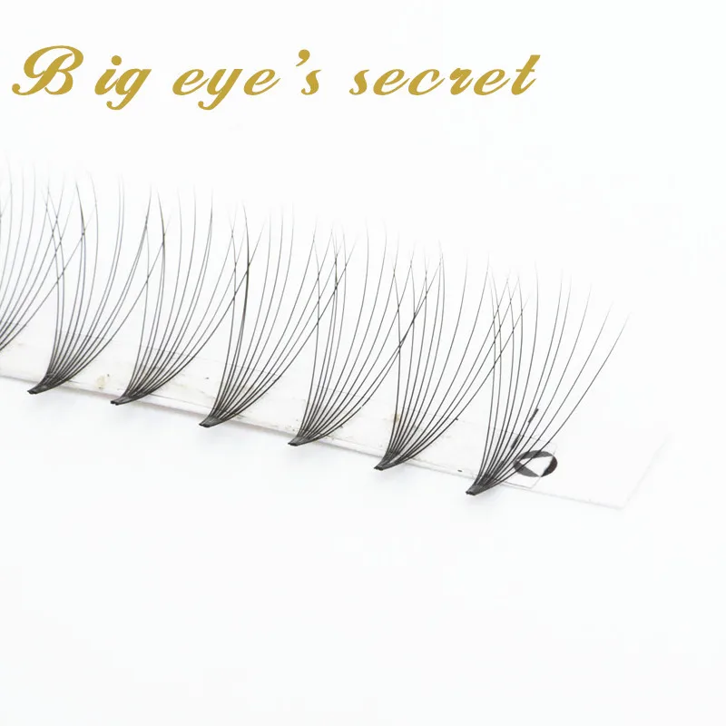 big eyes secret 10D volume premade Fans eyelash extension all size makeup tools professional handmade Mink luxury | Красота и