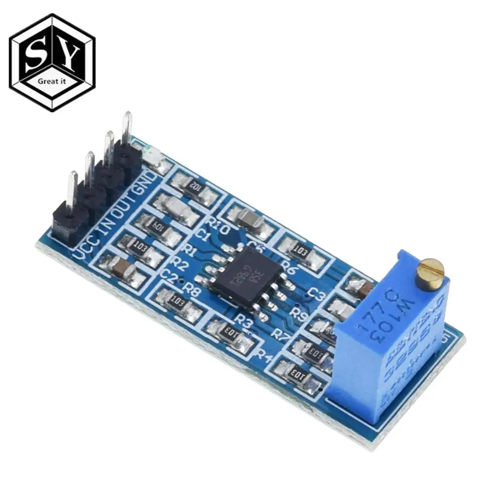 1 шт. Great IT LM358 100 увеличение времени усилитель сигнала модуль операционного