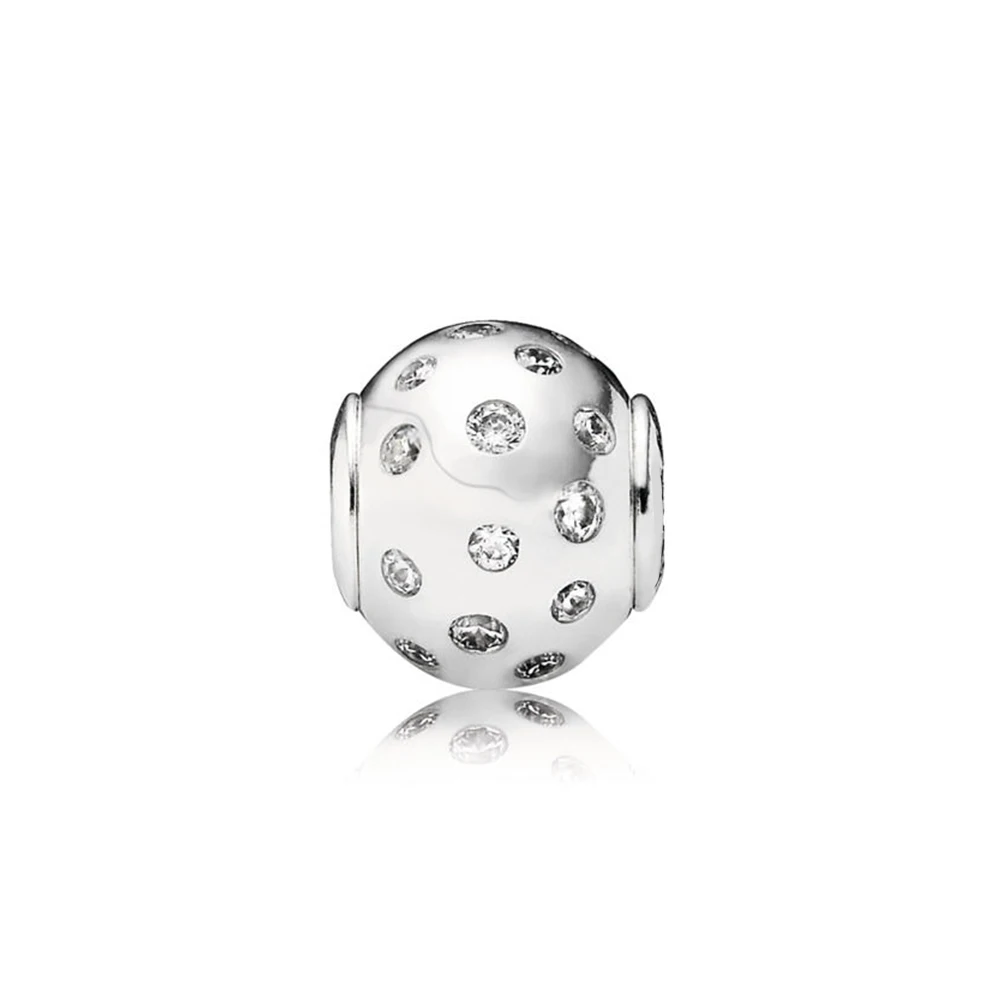 

Kristie 100% 925 Sterling Silver 1:1:796020cz Joy Cubic Zirconia%silver Charm Series And Original Wedding Talon Of Je Vintage