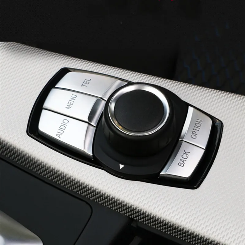 2017 coche accesorios De acero inoxidable para ventana interruptor de elevaci/ón Bot/ón Marco Borde 4 Piezas para BMW Serie 1 F20 cinco puertas 2012