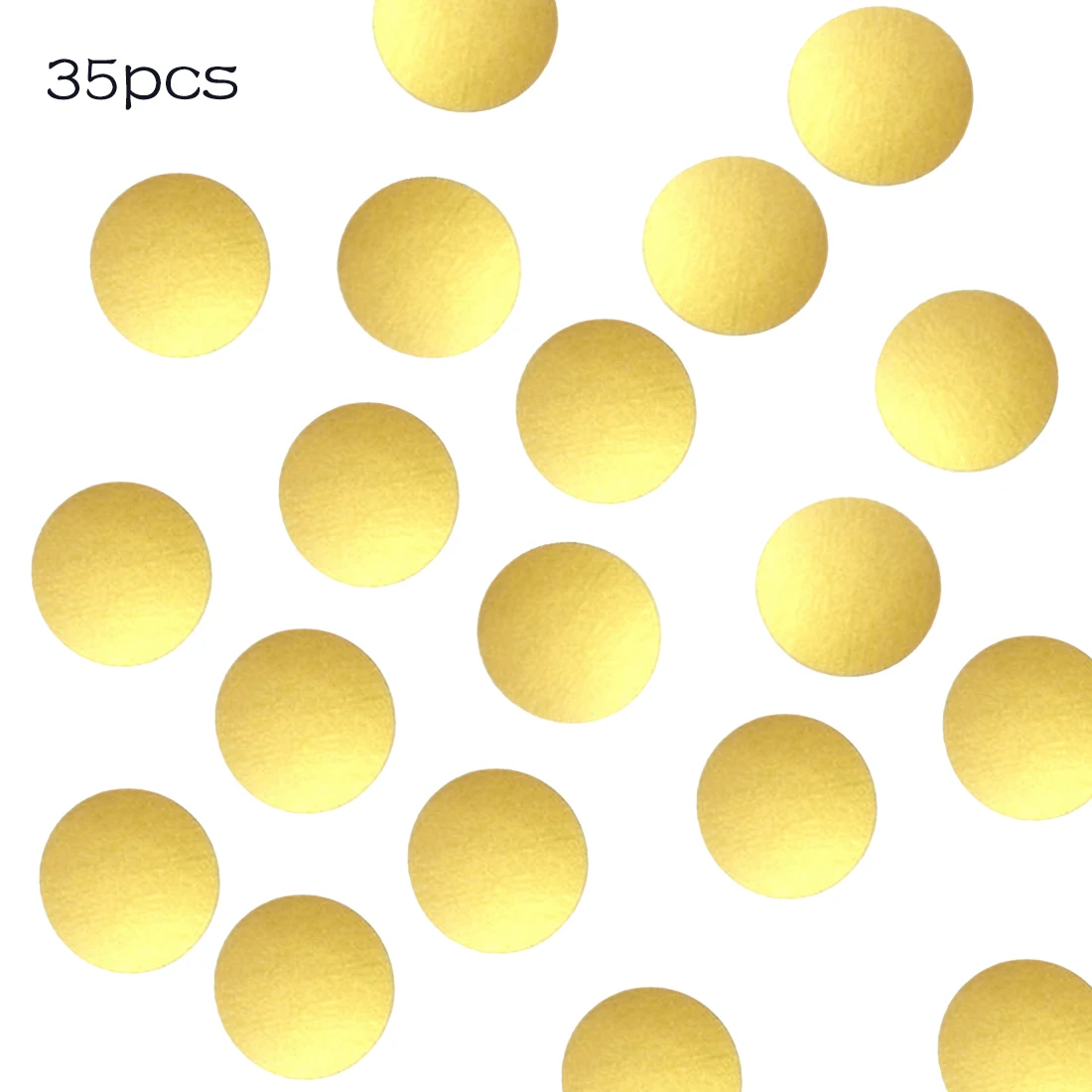 DIY Gold Dots Wall Stickers Decals Kids Children Room Home Decoration