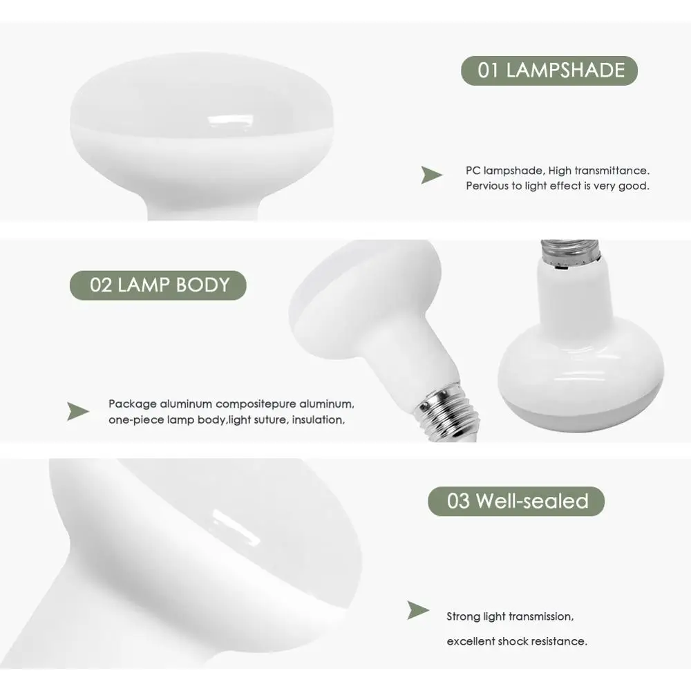 R39 R50 R63 R80 диммируемая E27 E14 Светодиодная лампа bombilas cfl Ampoule 220 В 110 Точечный