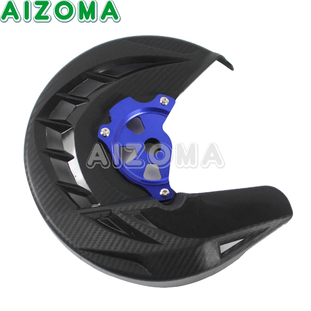 Motorbike Black Disc Rotor Guard Cover Dirt Bikes Front Brake Protective For Yamaha YZ WR 125