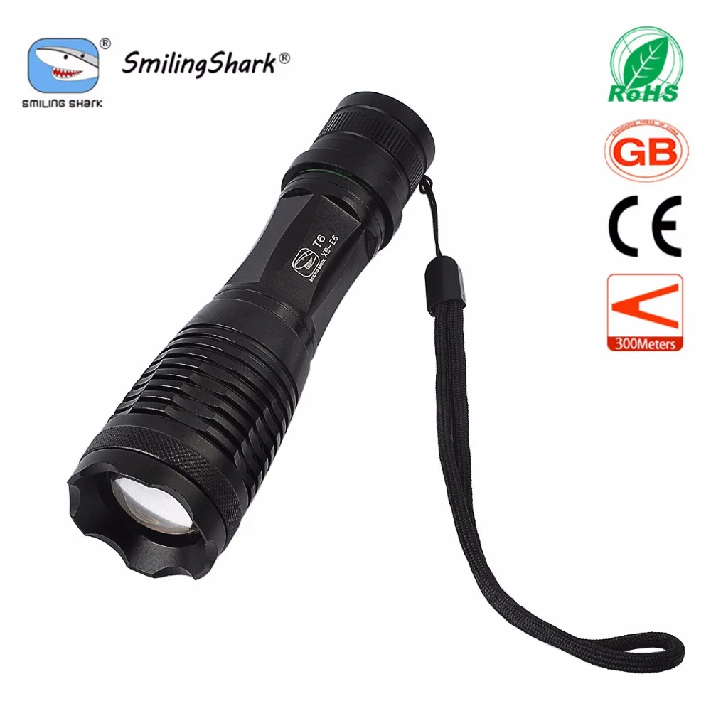 1000 Lumens Adjustable Focus Zoomable Handheld Flashlight, Super Bright