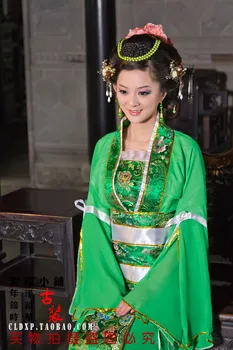 

SD Doll Costume Multicolor Classical Dance Costume Chiffon Cosplay Costume for Women