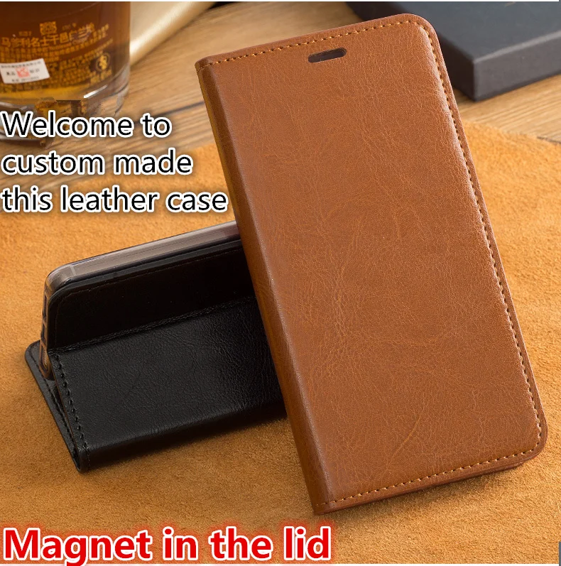 HY09 Genuine leather wallet phone bag for font b OnePlus b font font b 7 b