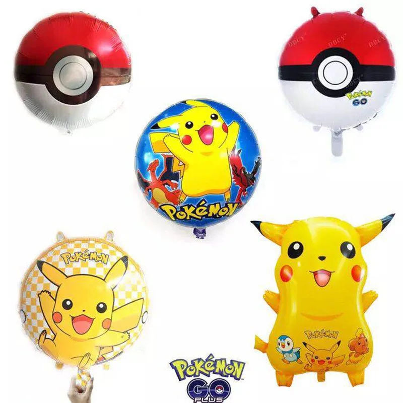 DANUYLI pokemon ball фольгированные шары надувные игрушки гелиевые шары Детские Классические игрушки с днем рождения воздушные шары вечерние принадлежности