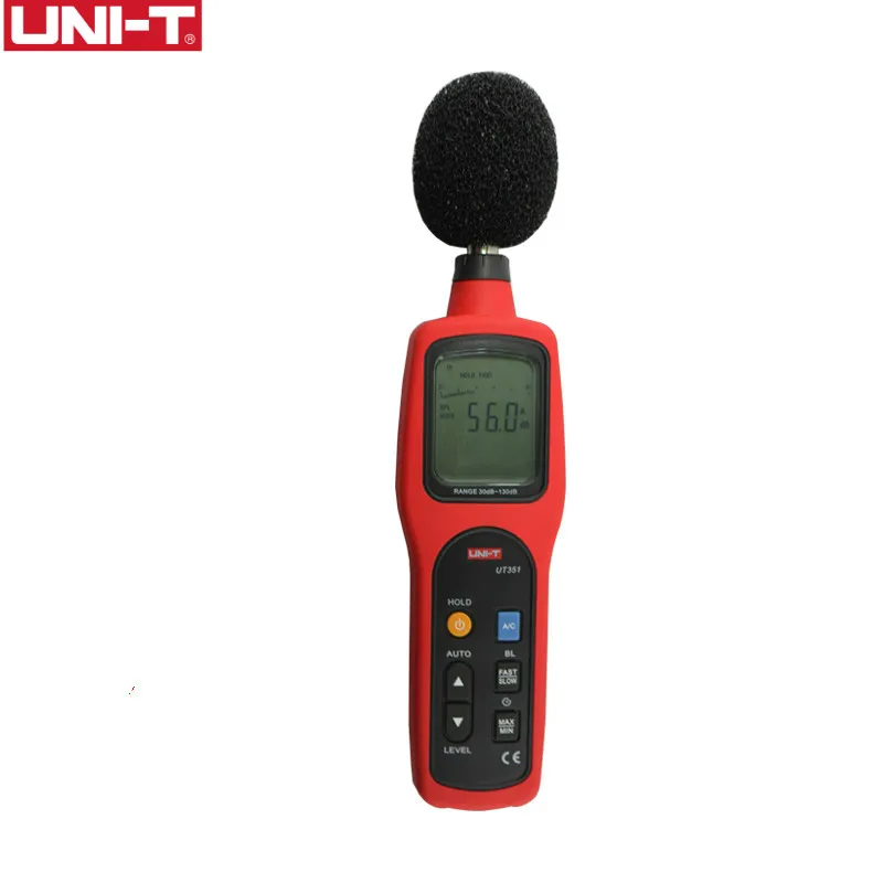 UNIT UT351 Sound Lever Meter Noise Test 30130dB Accuracy 1.5dB