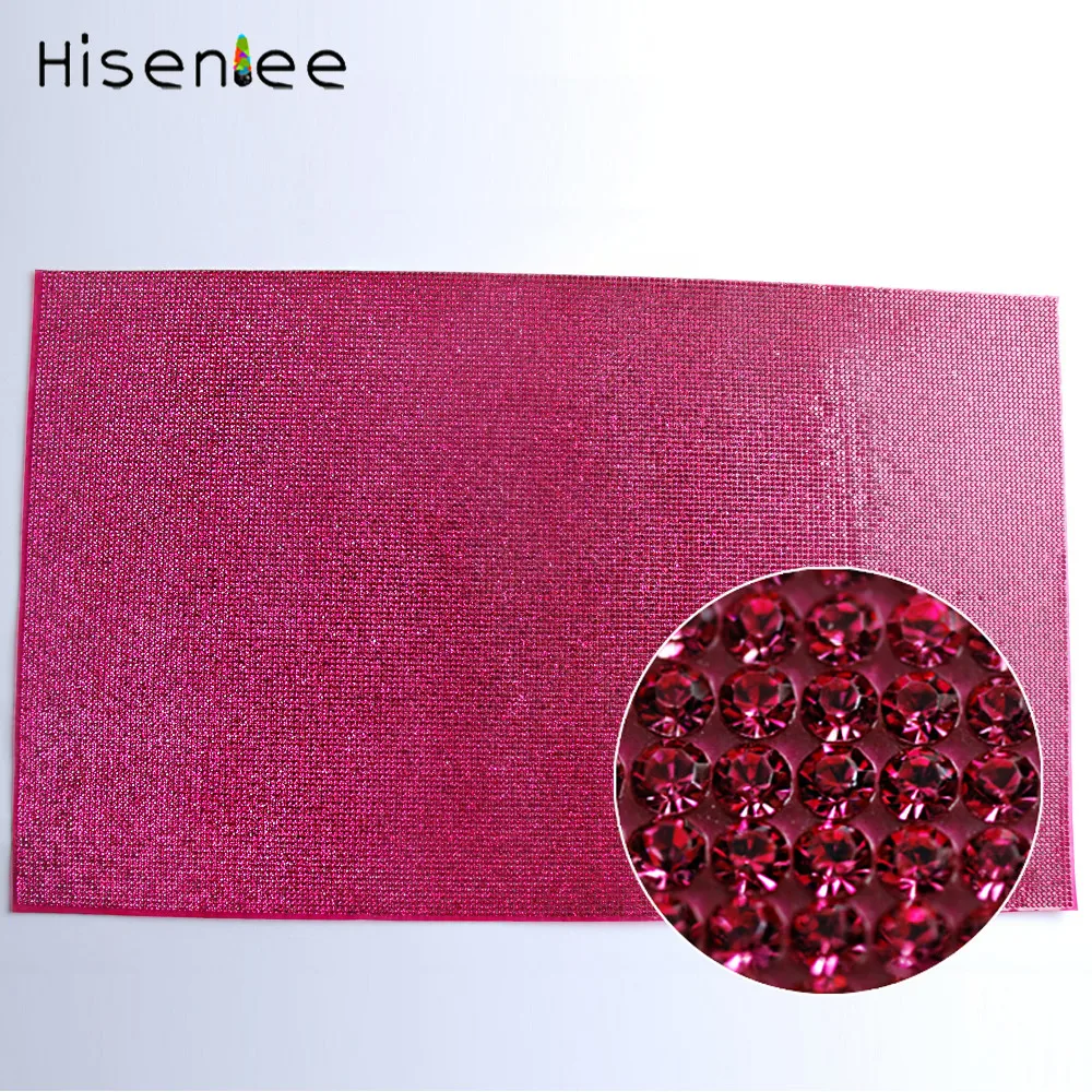 Hisenlee, 24x40 см, SS6, 2 мм, 17 цветов, стразы с горячей фиксацией, аппликация, сетка, лист, свадебные платья, обувь, отделка