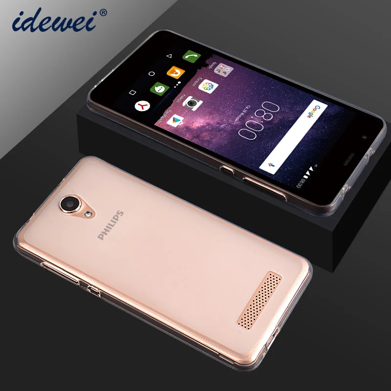 Чехол для Philips S318 мягкий силиконовый чехол из ТПУ защитный телефона Fandas Capa |