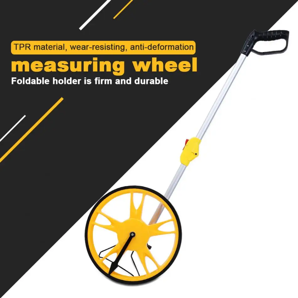 Дистанционное колесо складное механическое колесо измеряющее растояние измеряющее дорожное земледеление рабочие измерительные инструменты