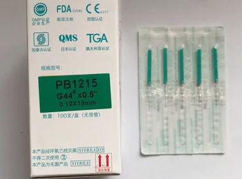 

500pcs eacu plastic tube handle disposbale acupuncture needles Gasification needle 0.12*15/0.14*15mm/0.12*25mm/0.12*40mm