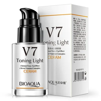 

HOT BIOAQUA V7 Whitening Facial Cream Cleansing Water Skin Care Replenishing Moisturizing Nourishing Rejuvenation Cosmetics 30ml