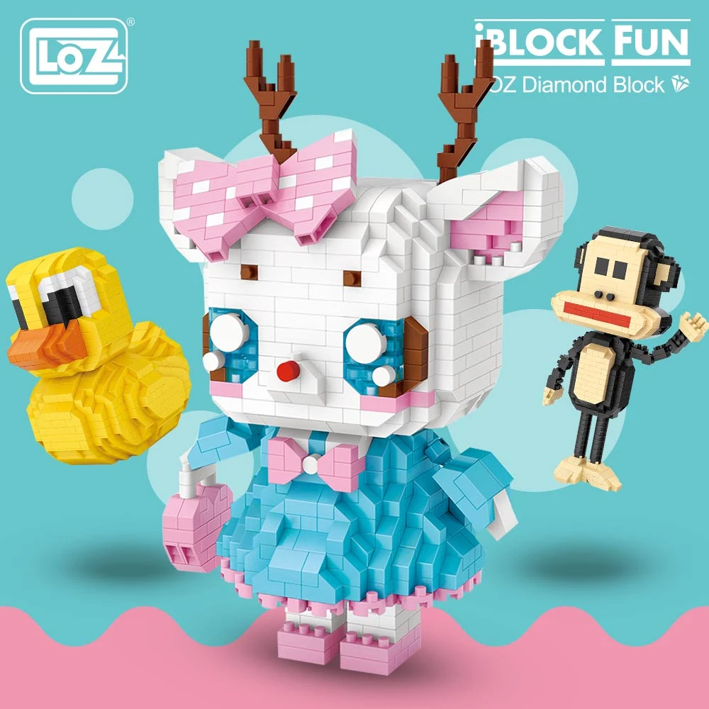 Loz Blocks Diamond Building Loz Cartoon Diamond Block Loz Diamond