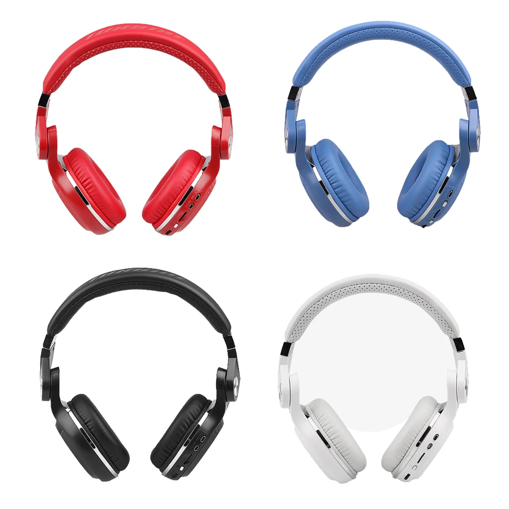 

Bluedio T2 Plus Turbine Wireless Bluetooth Headphones with Mic Card Slot/FM Radio
