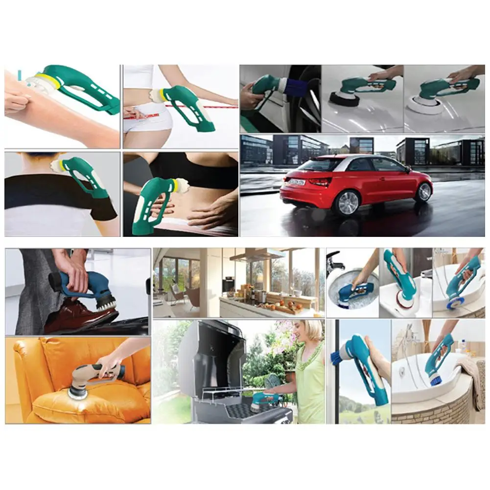 Car Beauty Polishing Machine Waxing Polisher Portable Mini Wireless Charging Kitchen Cleaner Car Wa - 33057375914