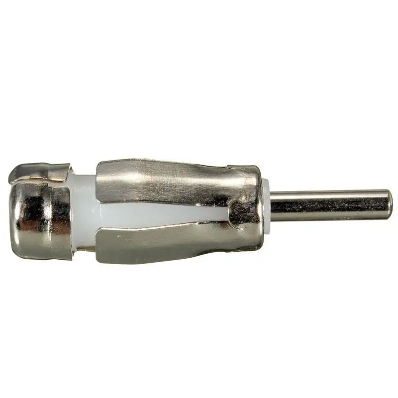 

VEHEMO Auto Car Radio Aerial Antenna Receiver Male Plug To Din Adapter Converter Connector Kit Enhance The Signal Accessories