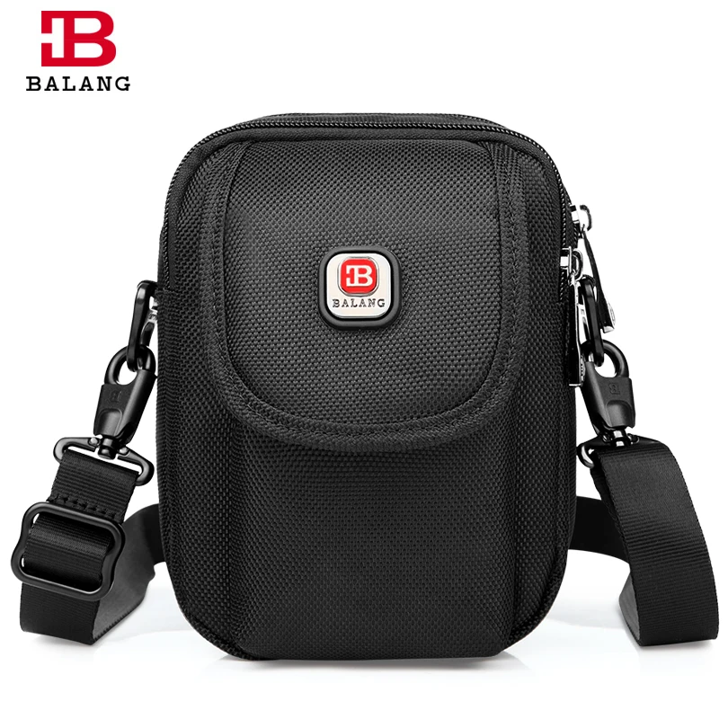 BALANG New Men's Lightweight Waterproof Oxford Crossbody Pack
