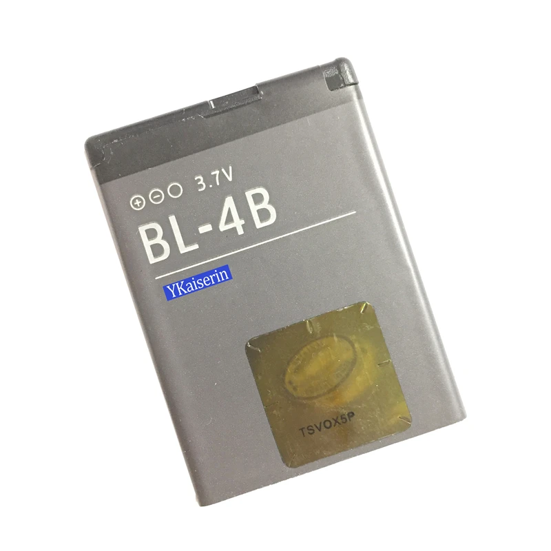 Ykaiserin мобильного телефона Батарея BL-4B 700mAh Для Nokia N76 5000 5320XM 7070 2505 2630 2660 2760 7088 2730 6111 N75 BL 4B