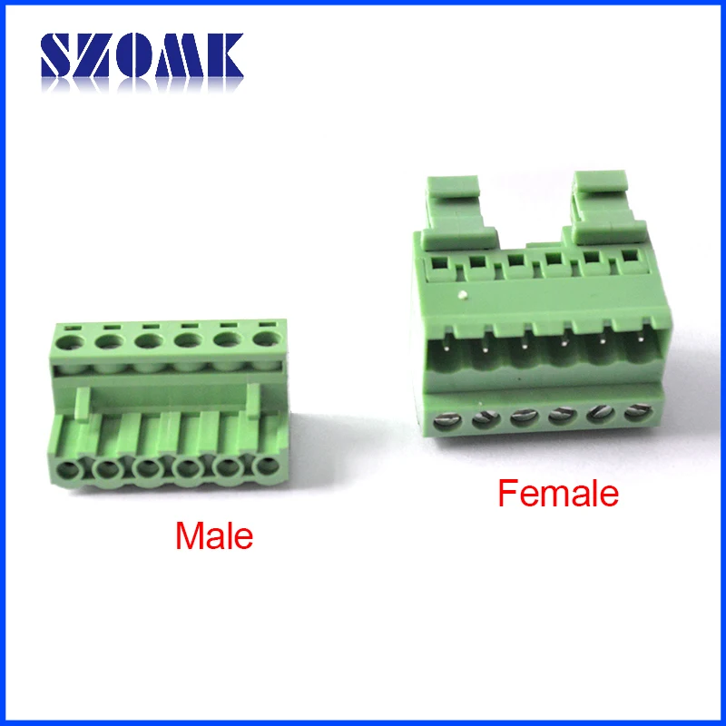 Bornier 2 Broches 3.5mm Lot 50 Bornes à Vis 2 Broches 3,5mm - Connecteurs Électriques Vert Accessoires électronique