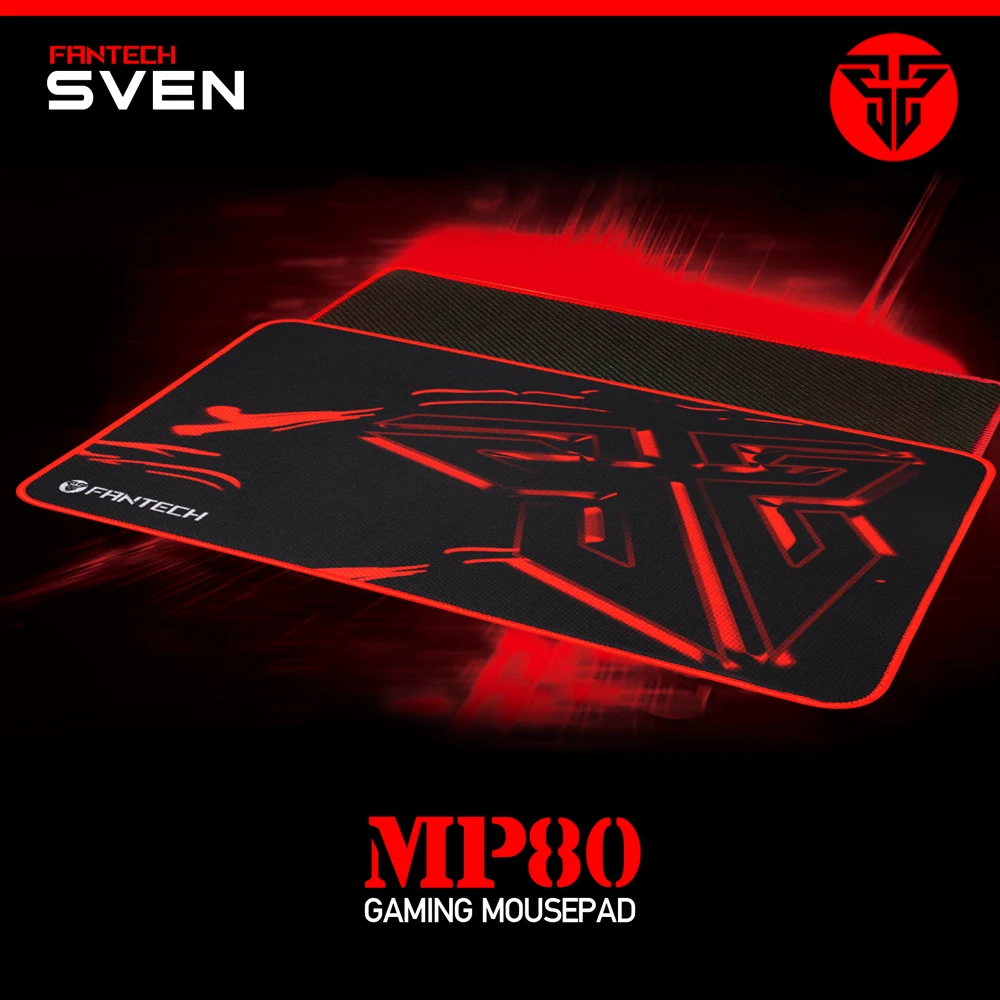 Fantech MP80 большой Размеры игровой Мышь pad Расширенный Скорость-тип поверхности край