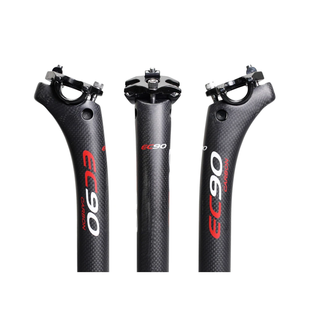 EC90 Carbon Fiber Seatpost 27.230.831.6 Road Bicycle Seatpost Seat Tube 3K Carbon Seat Post (14)