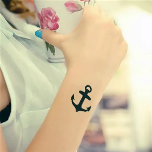compass cross tattoo totem body waterproof fake tattoo sticker compass cross tattoo totem body waterproof fake tattoo sticker