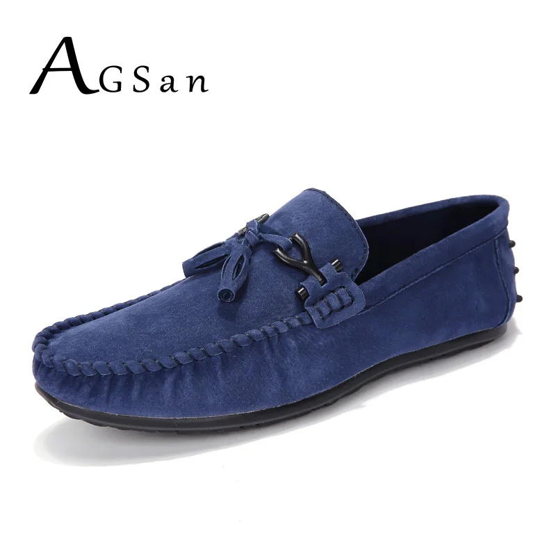 blue loafers