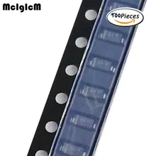 MCIGICM 100 шт. MBR0540 диод Шоттки 40V 500MA SOD123 MBR0540T1G