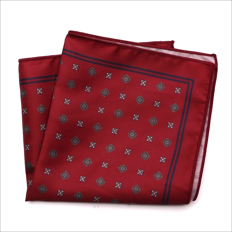 MPK-076pocket square Портной Смит дизайнер Карманный квадратный модный платок в горошек Пейсли Цветочный плед Стиль Hanky мужской костюм карманные аксессуары - Цвет: MPK-076pocket square