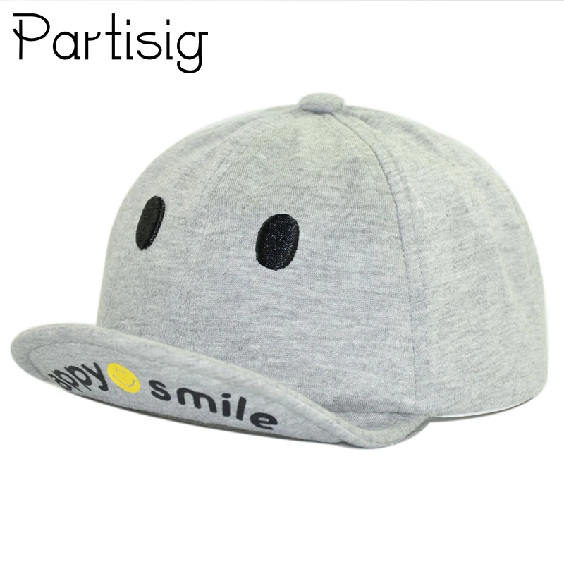 

2018 Partisig Baby Baseball Cap Cotton Smile Summer Cap Baby Boy Sun Hat