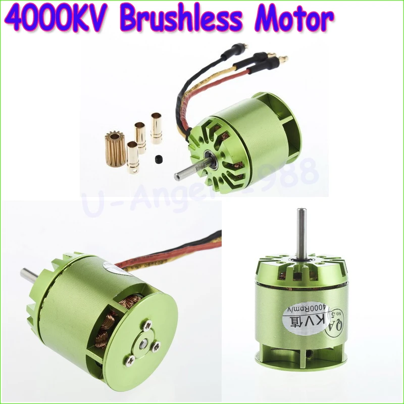 Wholesale 1pcs 4000KV Brushless Motor For All ALIGN TREX T rex 450 V2