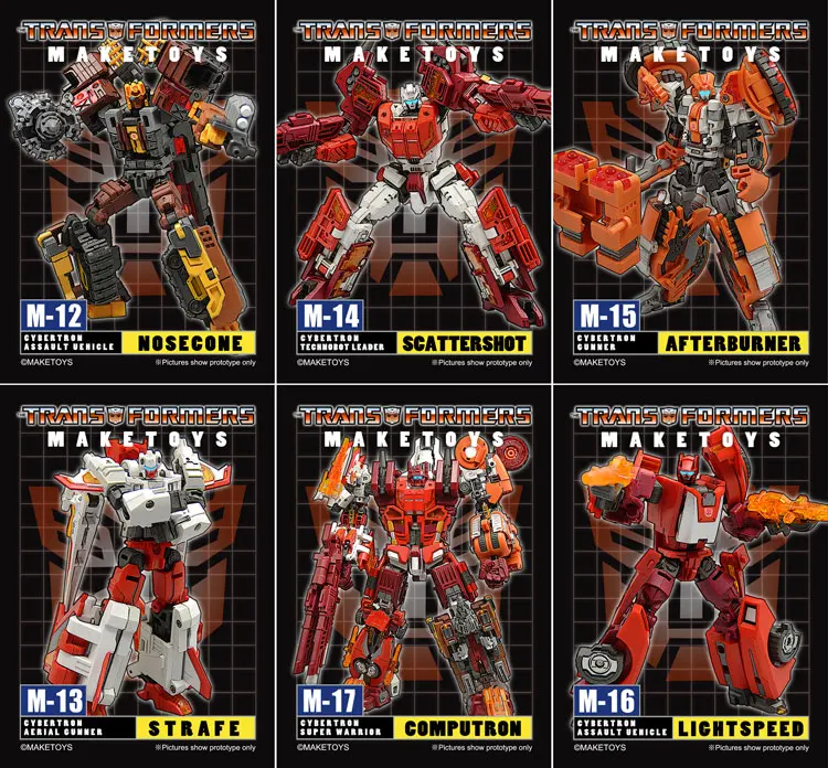 

Third party DHCL TF Action figure Card for MAKE TOYS QUANTRON
