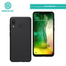 Чехол NILLKIN для samsung Galaxy A30 6,4 ''для samsung A50/A40/A60/A70 чехол PC матовый Жесткий чехол с держателем для телефона