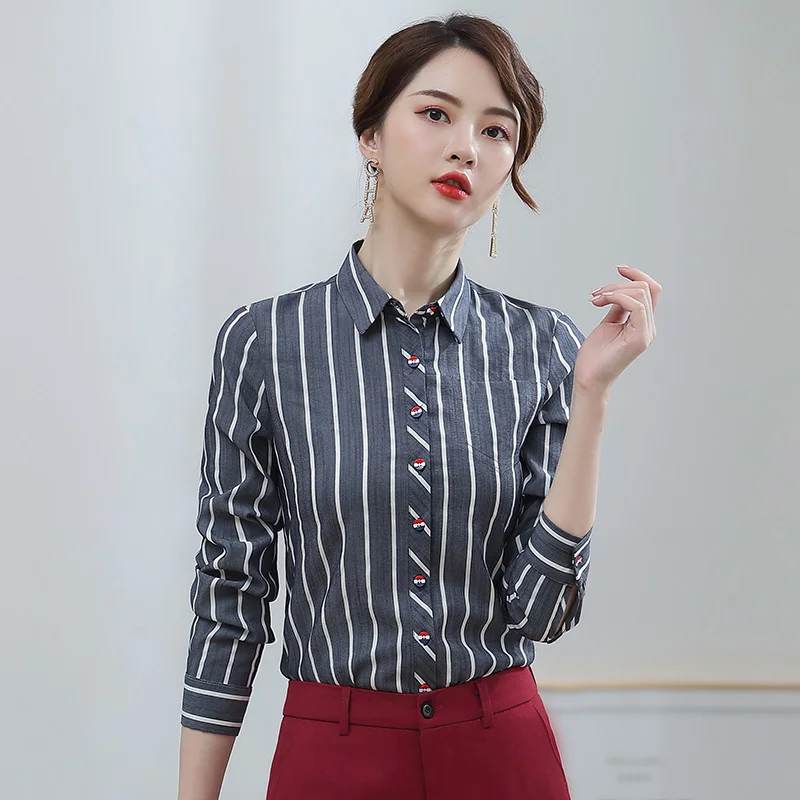 B163 shirt Женские костюмы тонкая Осенняя однотонная куртка и штаны комплект из 2 предметов OL формальные женские брючные костюмы женский комплект костюмы A1801 - Цвет: B163 shirt