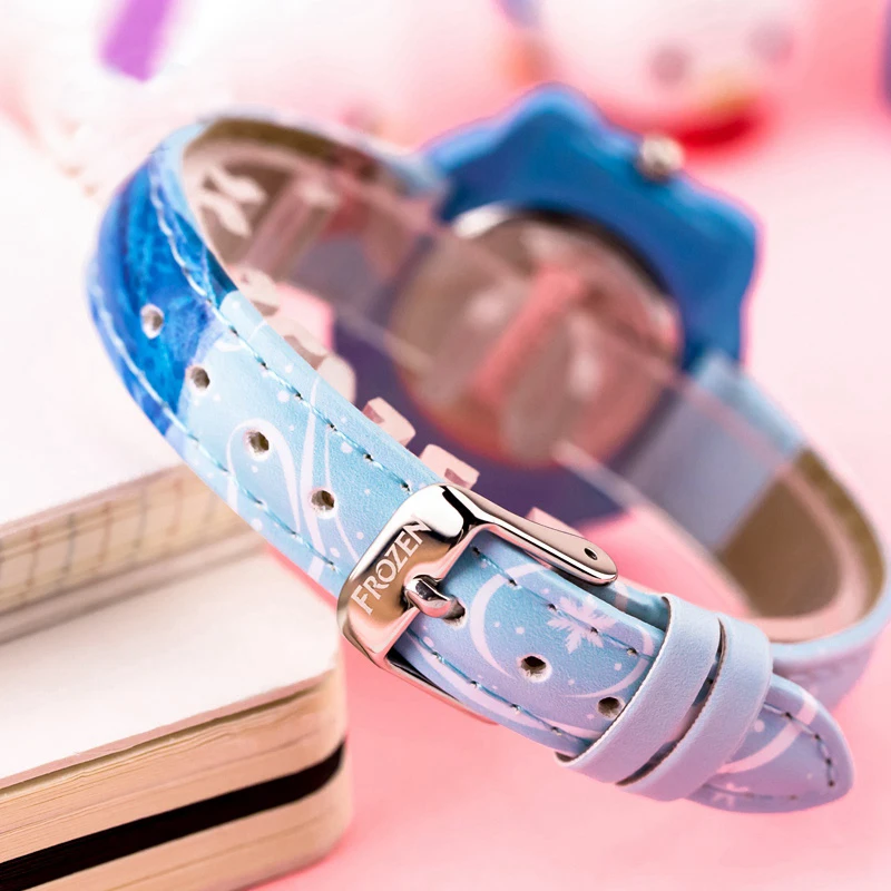 Disney Frozen Princess оригинальный дизайн детские часы для девочек упаковка с подарочной