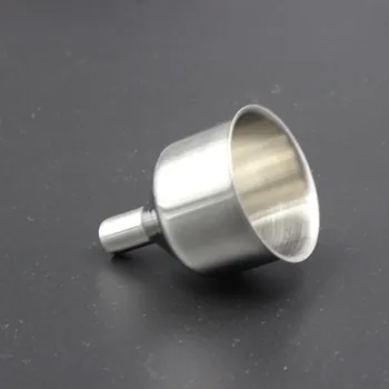 

Portable Hip Flask Funnel Stainless steel Big Funnel for Wine Oil Perfume Fill Kitchen Tools