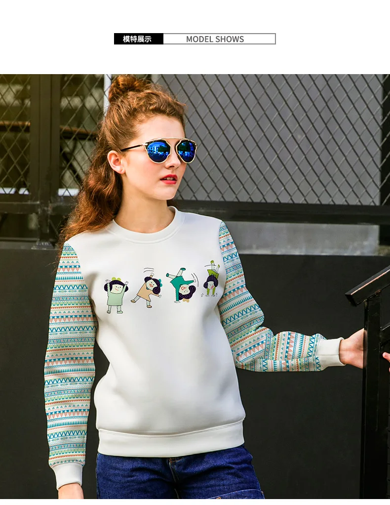 cartoon hoodie women