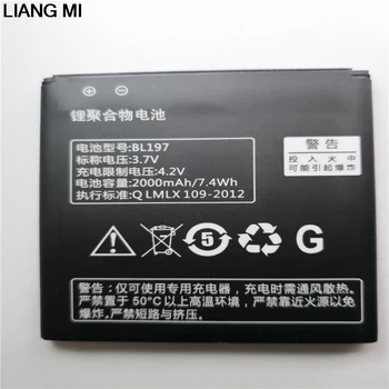 

New BL 197 BL197 2000mAh Battery For Lenovo S720 S720I S750 S870E S868T S889 A800 A820 A798T BL-197 with holder for gift