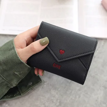 

Women Lady Wallets Purse Short Design Letters Fashion For Coin Money Cards Holder Popular